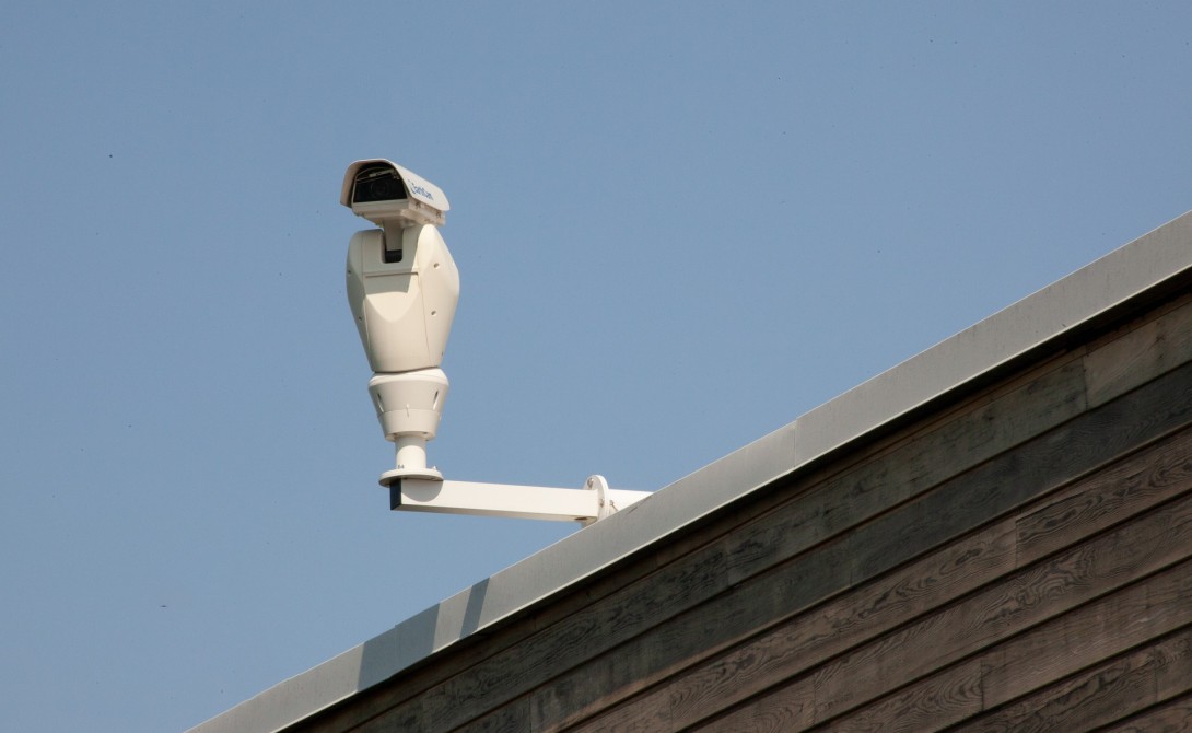 Camera monitoring number plates
